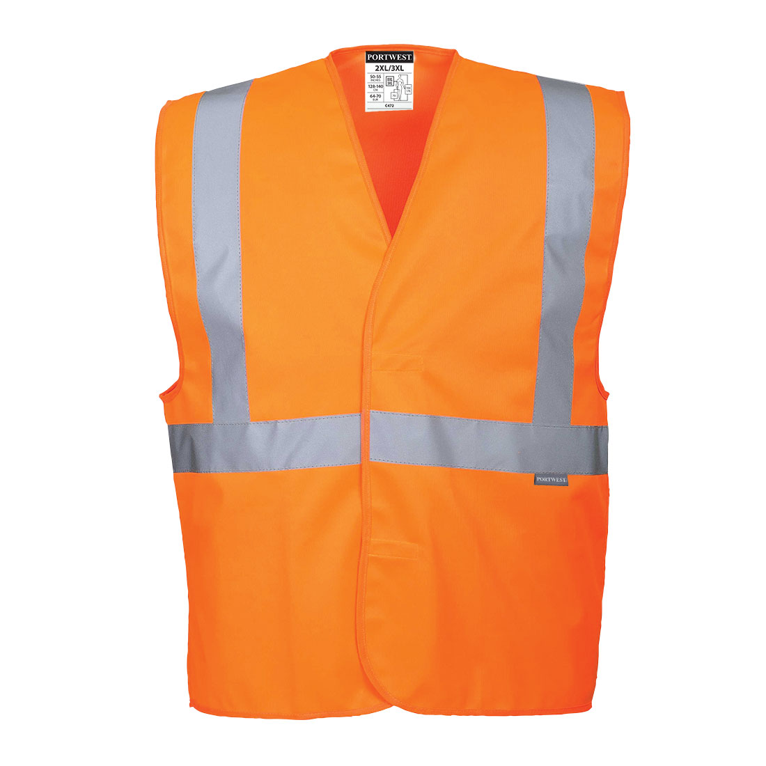 Veste haute visibilité orange 