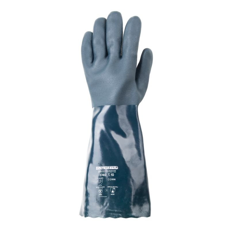 Gants PVC vert, 40 cm T8 (M) - Coverguard