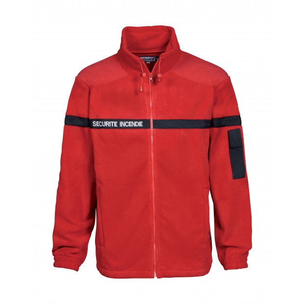 BLOUSON POLAIRE SECURITE INCENDIE