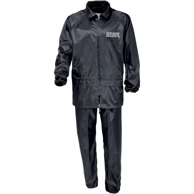 ENSEMBLE DE PLUIE AGENT DE SECURITE